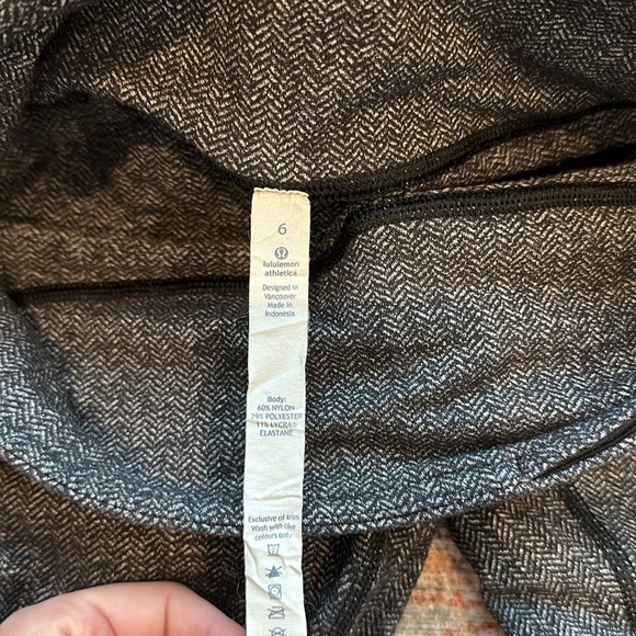 Lululemon herringbone leggings - Picture 4 of 4